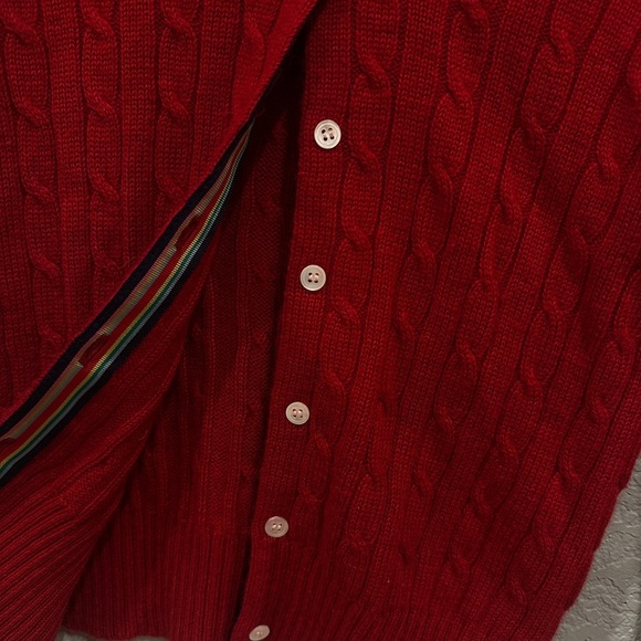 Girls J Crew Crewcuts Red Holiday Christmas Sweater - 6-7 - Picture 2 of 3